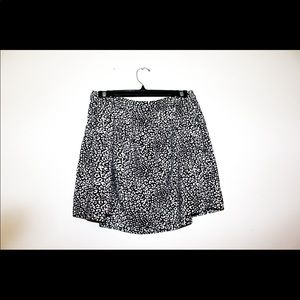 aeropostale leopard print skirt